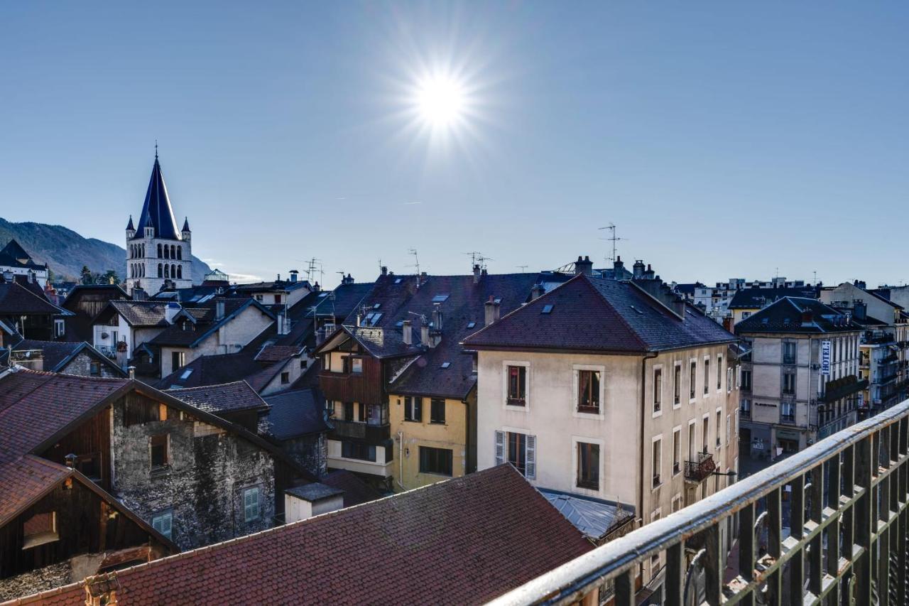 Le Balcon Annecien 4 - Rooftop View For 2-4 People Annecy Kültér fotó